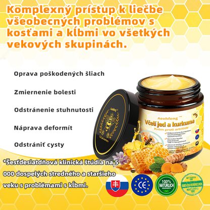 🐝🐝𝐀𝐞𝐞𝐡𝐟𝐞𝐧𝐠™ Včelí Jed Turmeric Kĺbová Terapia Krém - (𝐨𝐝𝐩𝐨𝐫úč𝐚𝐧ý 𝐫𝐞𝐮𝐦𝐚𝐭𝐨𝐥ó𝐠𝐦𝐢)👑👑