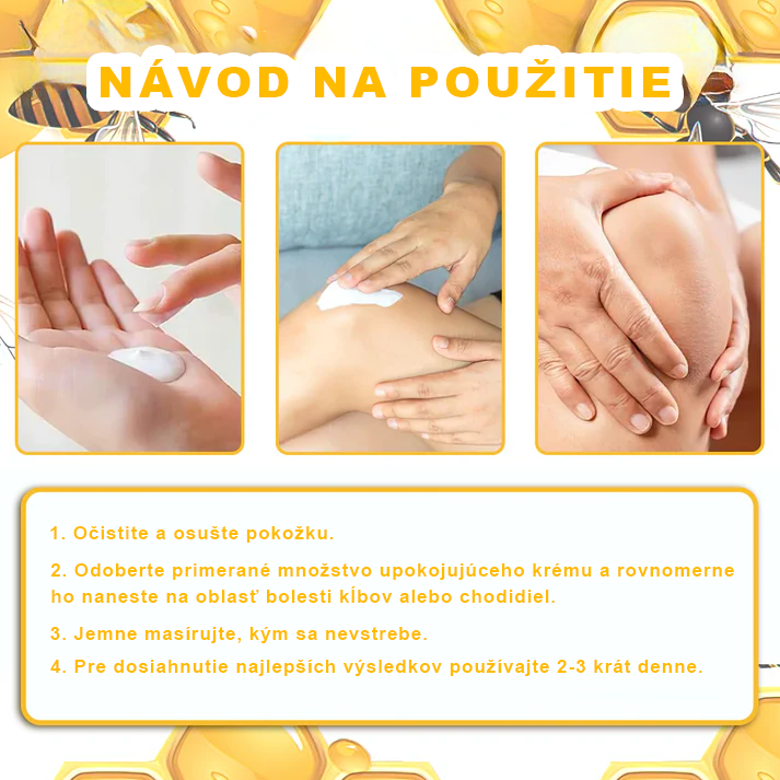 🐝🐝𝐀𝐞𝐞𝐡𝐟𝐞𝐧𝐠™ Včelí Jed Turmeric Kĺbová Terapia Krém - (𝐨𝐝𝐩𝐨𝐫úč𝐚𝐧ý 𝐫𝐞𝐮𝐦𝐚𝐭𝐨𝐥ó𝐠𝐦𝐢)👑👑